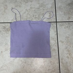 American eagle crop top purple